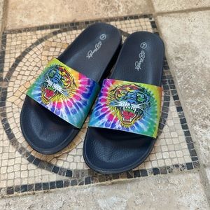 Ed Hardy pool slides